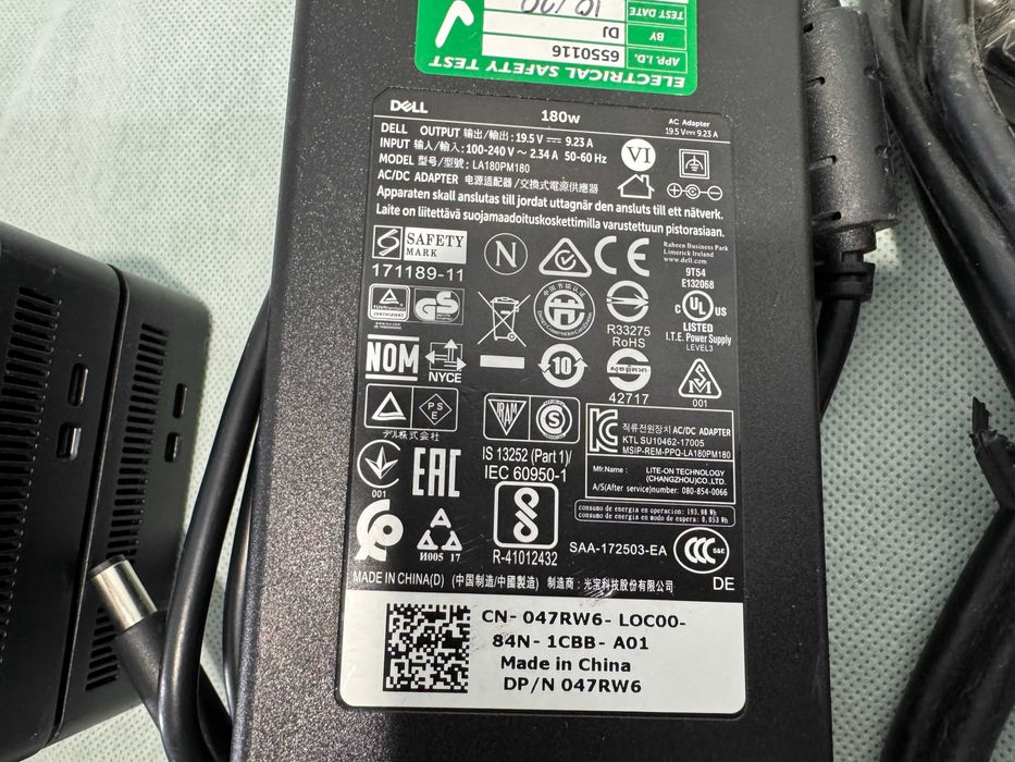 Докинг станция Dell /WD19TB /K20A /180W