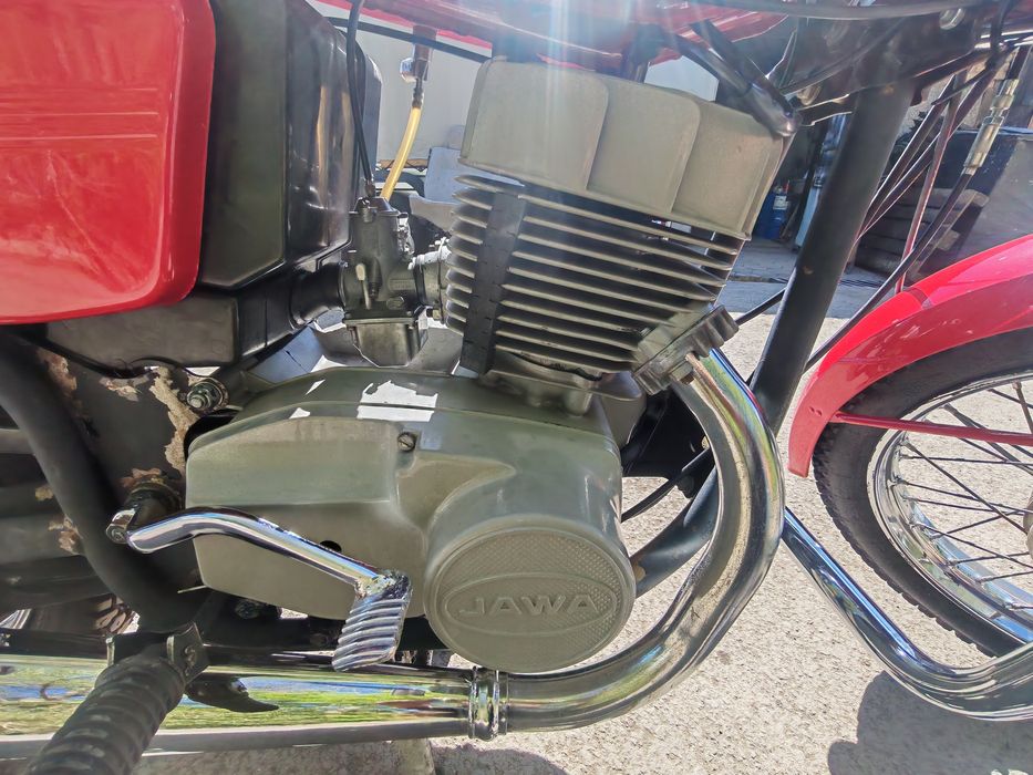 Мотоцикл Ява 12 вольт.