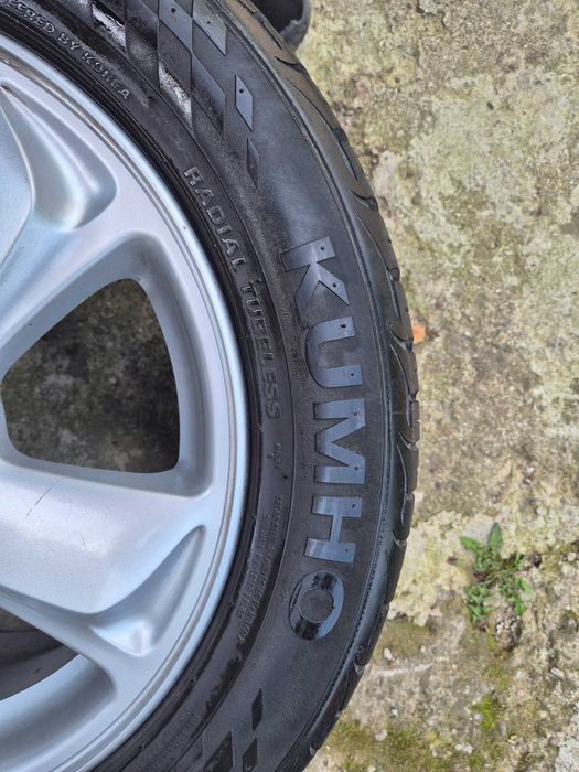 Летни гуми KUMHO 205/55 ZR 16 91W с лети джанти 16" за Кия, Хюндай