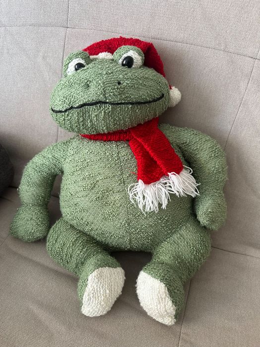 Jucărie de pluș. Broască