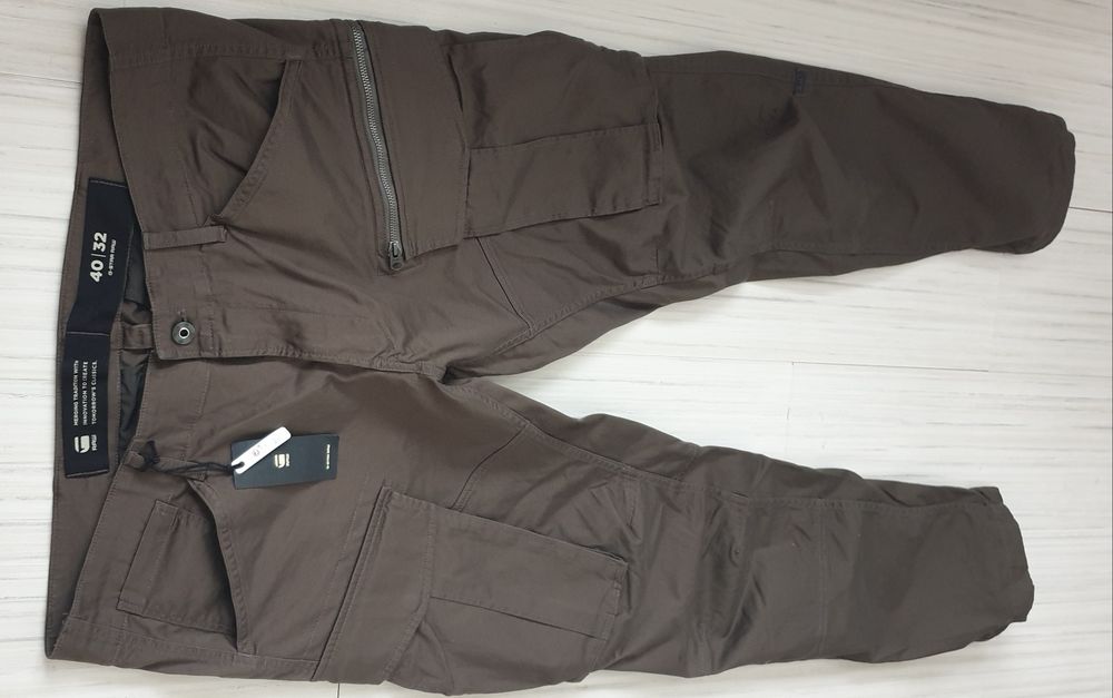 G - Star Rovic Zip 3D Regular Tapered  Cargo Mens Size 40/32 НОВО! ОРИГИНАЛ! Спортен Панталон.