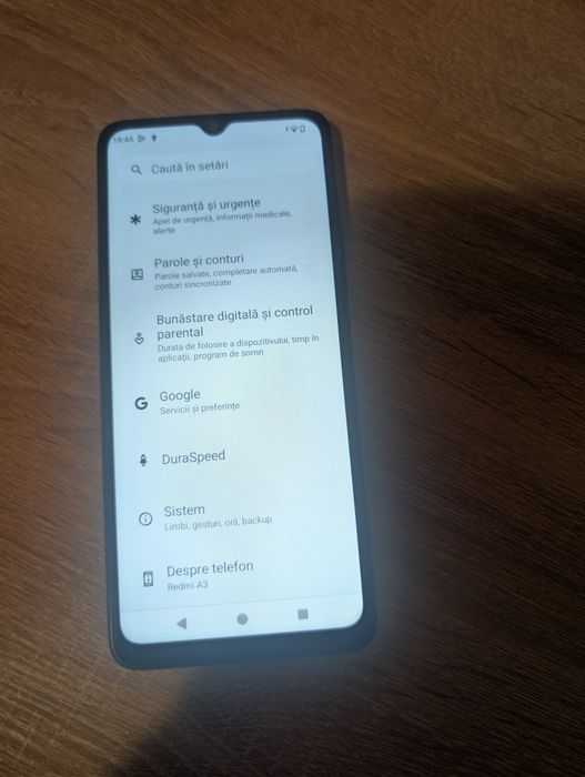Xiaomi Redmi a3 negru