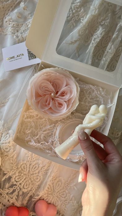 Свечи и декор бонбоньерки тойбастар