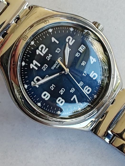 Ceas Swatch Blue Boat Quartz 42 mm Oțel