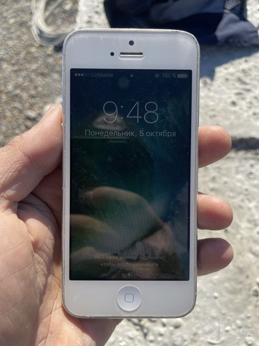 iPhone 5 xotirasi 16 GB batareya alishgan!