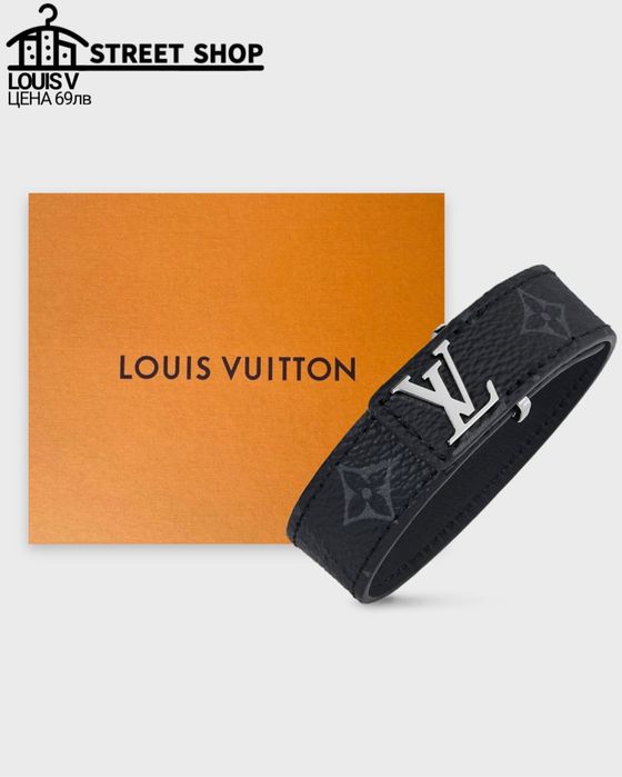 Louis Vuitton Leather Bracelet / Кожена гривна