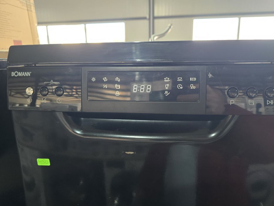 Нова свободностояща съдомиялна Боман/Bomann 45 см черна