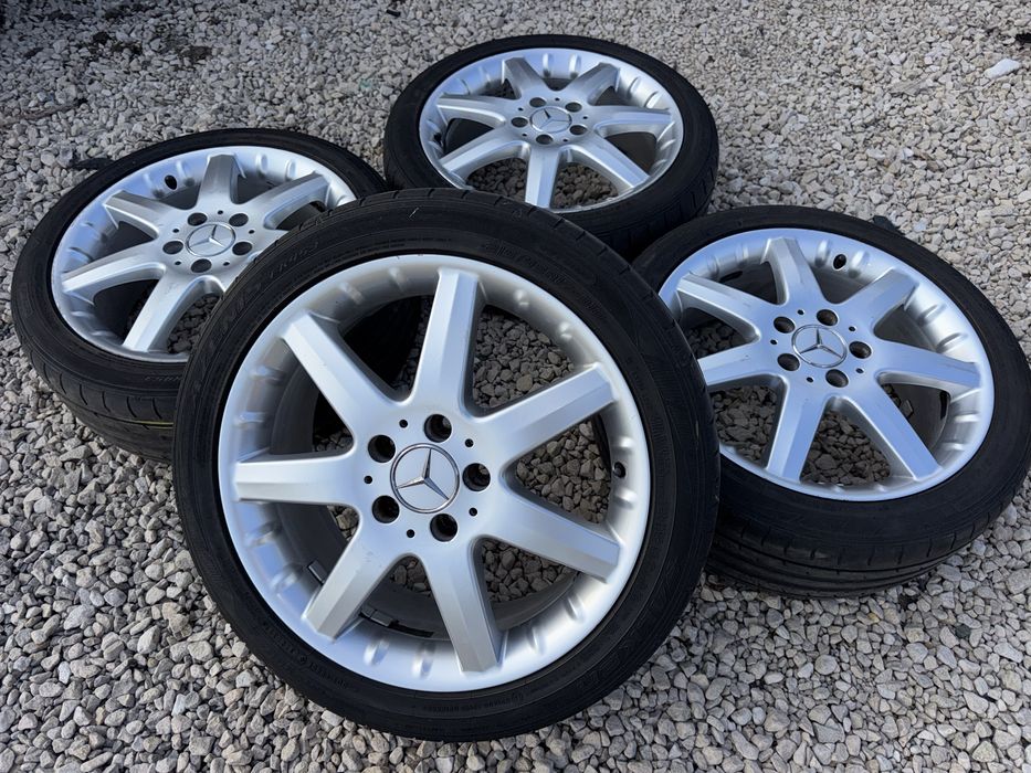 *ОРИГИНАЛНИ* Джанти с гуми 5х112 17 цола МЕРЦЕДЕС*MERCEDES 5x112 17”