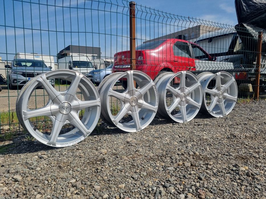 Jante R15 Aliaj 5x100 5x108 Wolfrace 6.5J ET 35  Montaj inclus