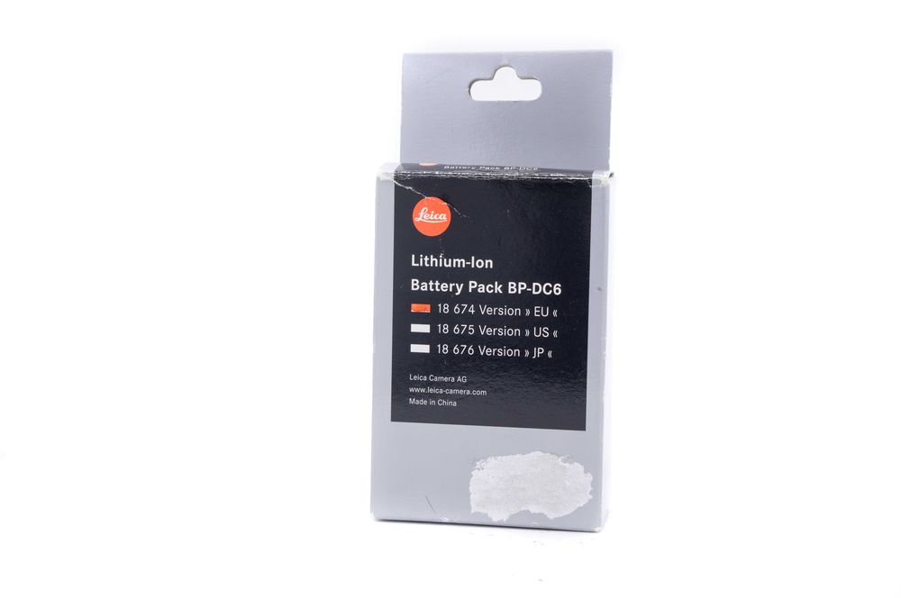 Acumulator Leica BP DC6 , nou