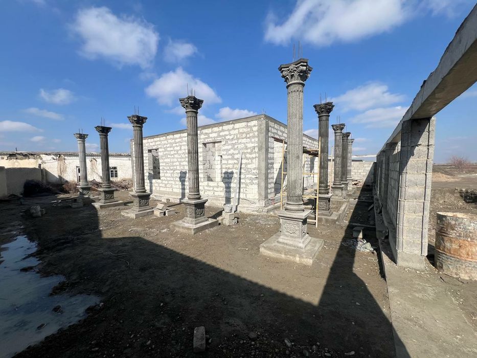 Rim ustunlari quyish xizmati.