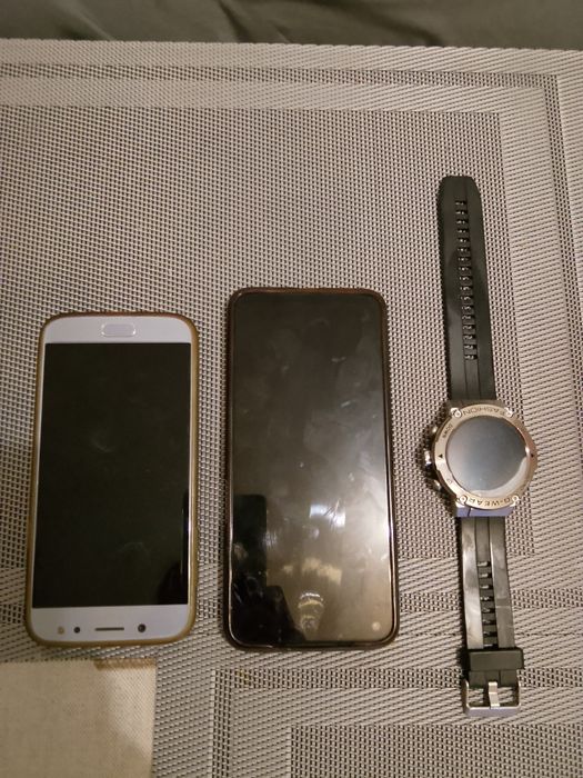 Продавам Realme 8 също и Samsung, и sport smart watch  g-wear