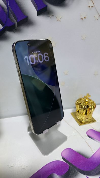 iPhone 16 PRO MAX 256GB Baterie Originală:91%.Preṭ fix!