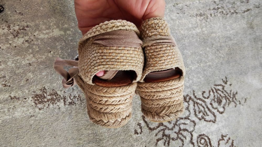 Sandale / espadrile dama , 38