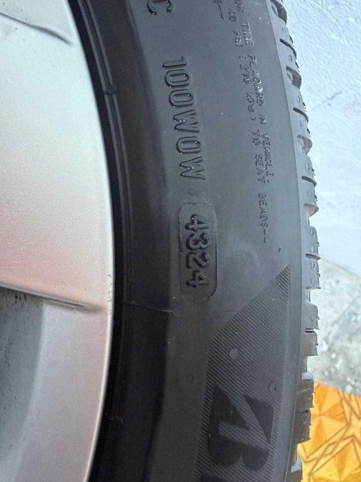 Jante 17 5x112 ET46 + 205/50 R17 iarna Audi A3 Golf 7