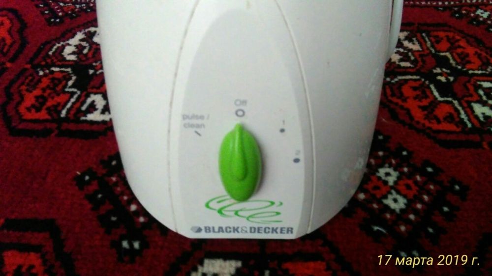 Блендер марки BLACK&DECKER Сабзавотларни майдалаш учун ишлатса булади