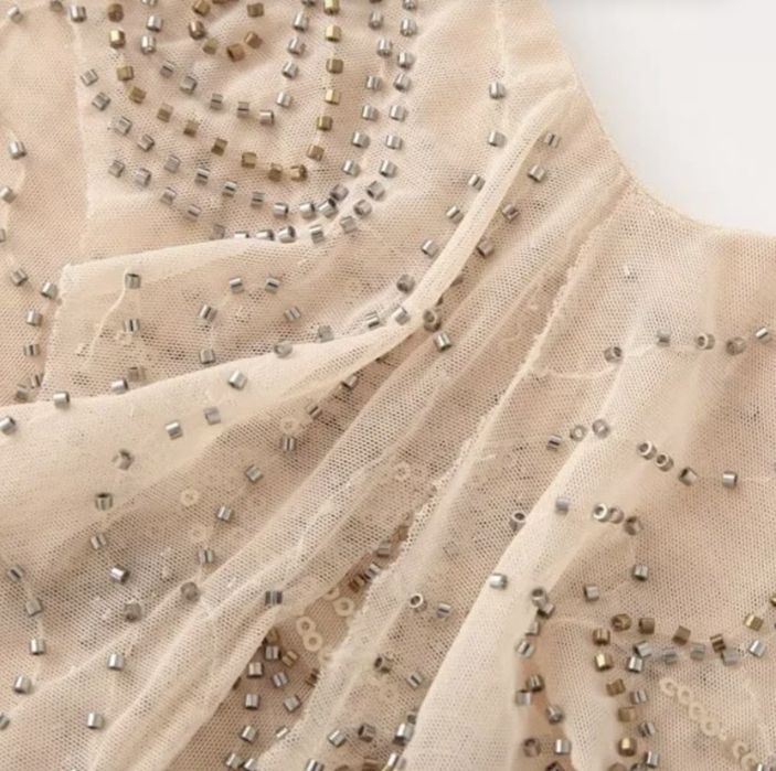 Елегантна нова рокля ZARA с етикет, размер S, 59€