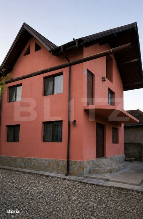 Casa P+1, 153 mp, utilitati, zona Teis