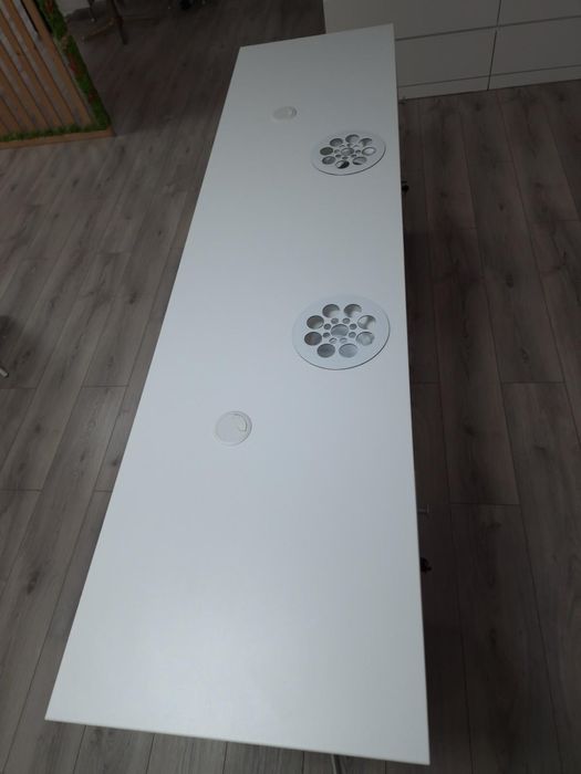 Masa profesionala dubla pentru manichiura ProDust alb