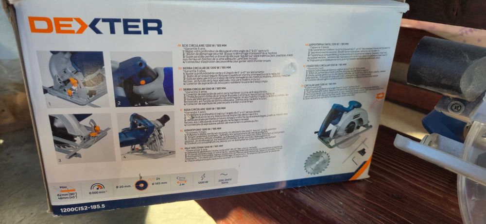 Fierăstrău circular dexter 2x