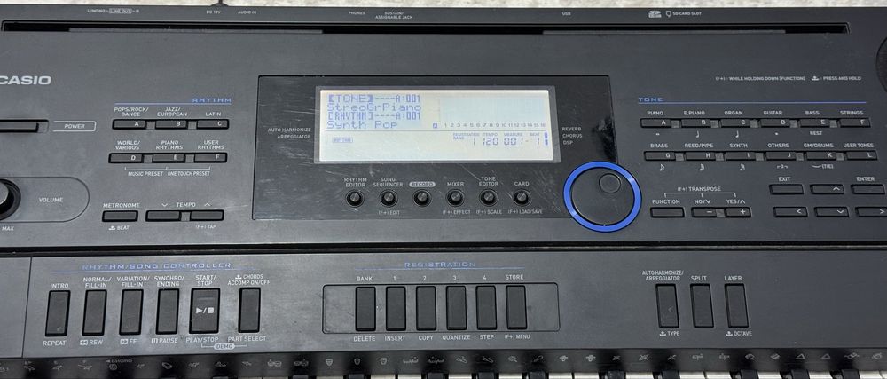 Синтезатор CASIO CTK-6000