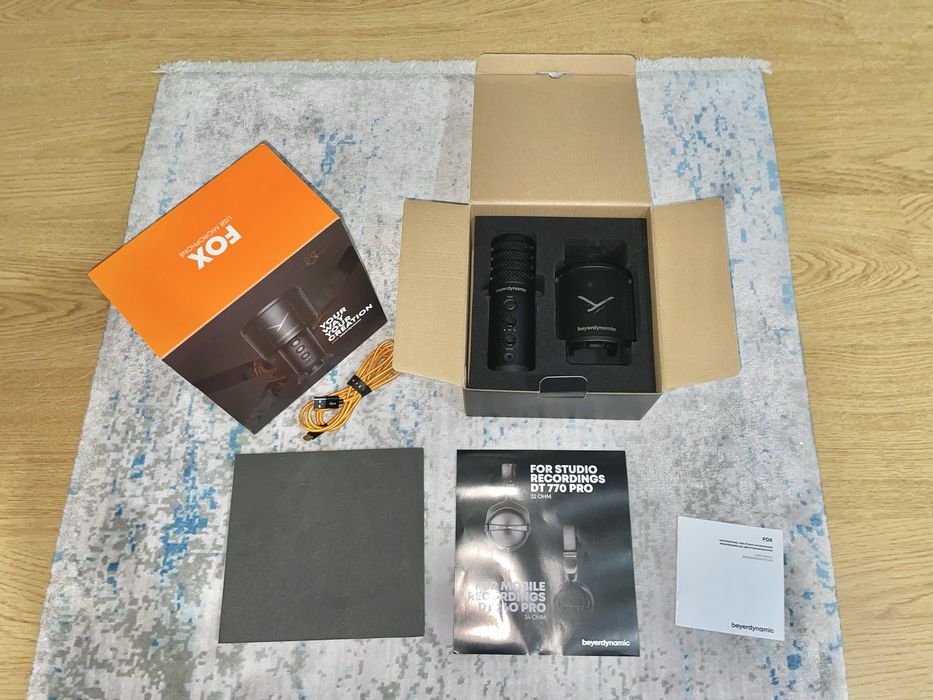 Microfon Studio USB C Beyerdynamic FOX