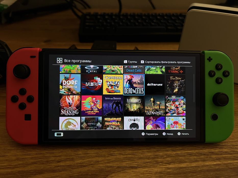 Nintendo switch OLED прошитый | 64gb + 256gb MicroSD (Kingston)