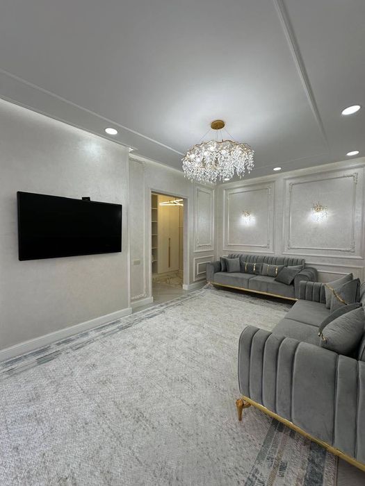 Сдается просторная 2-ком квартира в ЖК "Silk Road" ул Сайрам 2/5/9 А1