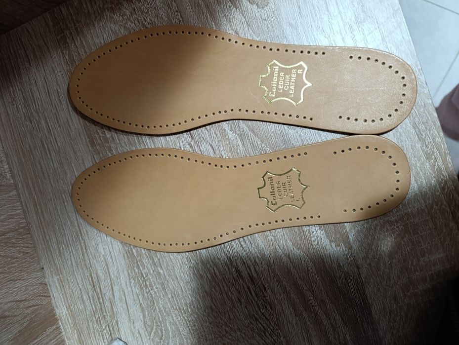 Стелки от естествена кожа