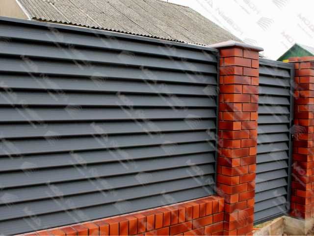 Забор жалюзи еврозабор