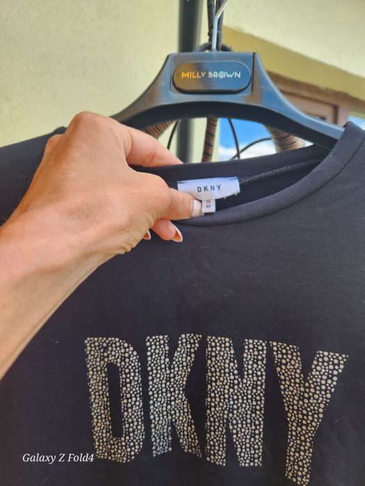 Маркова, рокля на Dkny, памучна с дантела,max mara в други