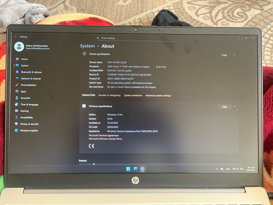 Hp 255 G10 8/256