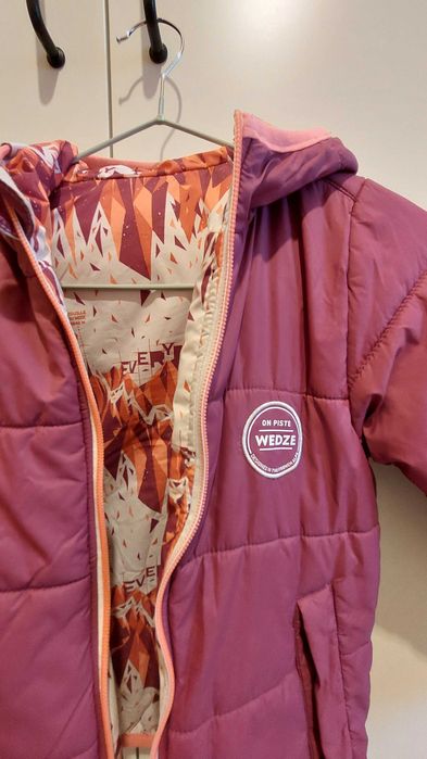 geaca ski cu 2 fete, Wedze/Decathlon, impermeabila