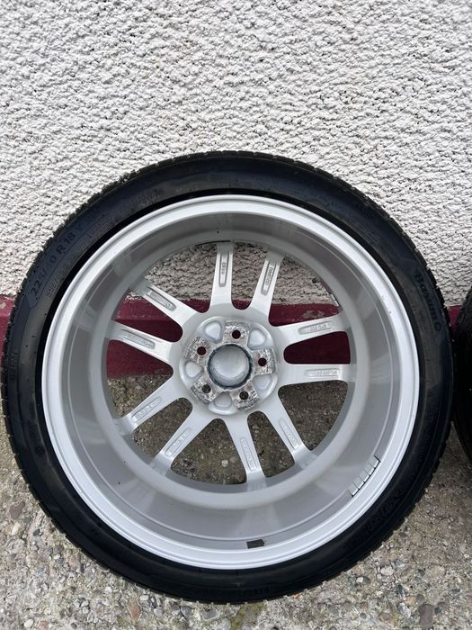 Jante aliaj PLATIN R18 5x108 ET45 cu anvelope vară 225/40 R18 Barum