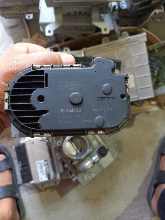 Хундай акцент кио рио дроссельная заслонка