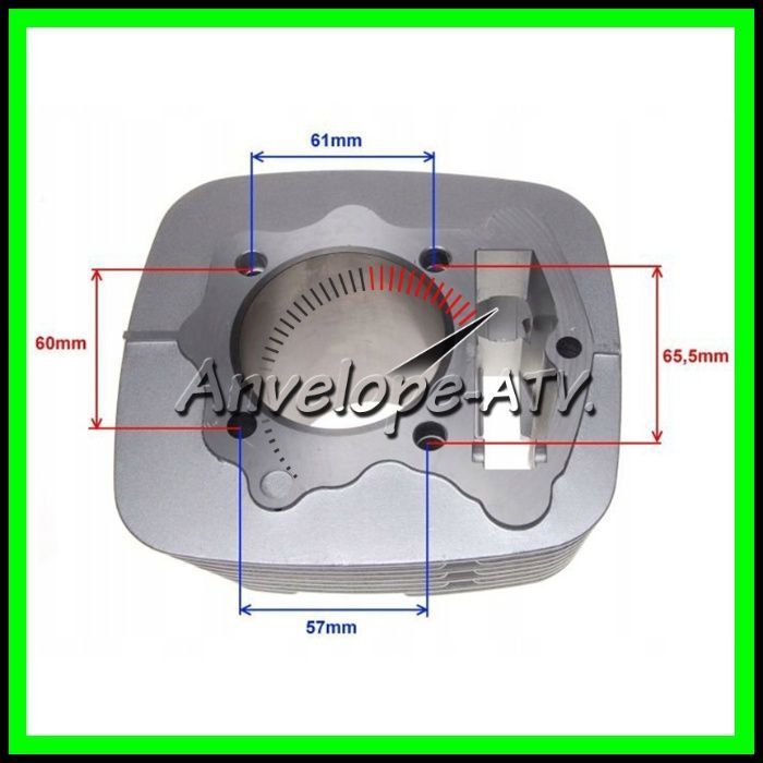 Kit Cilindru Set Motor 200 Piston 63MM LONCIN 200 ZONGSHEN HONDA Aer