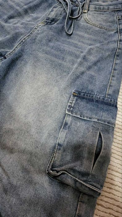 Джинсы карго. Состояние идеальное