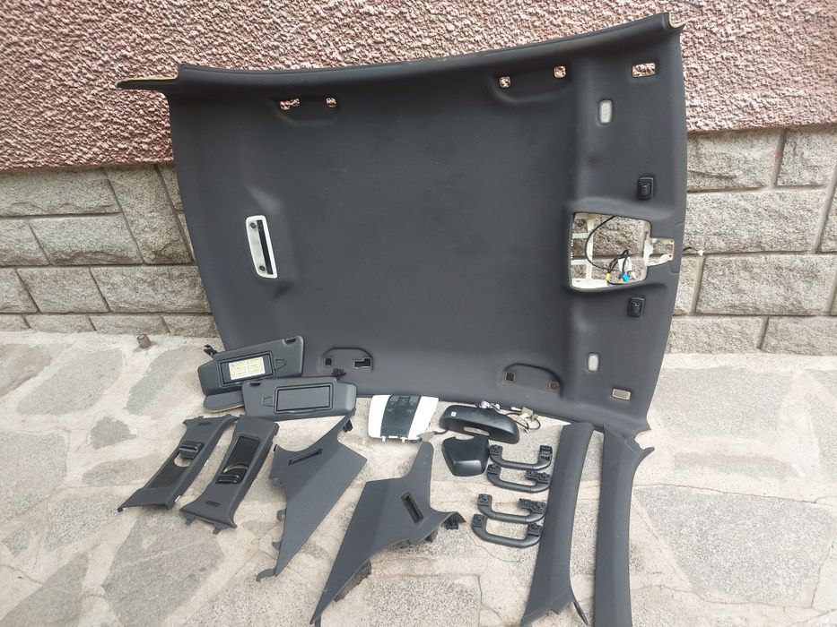 Комплект черен таван АМГ Мерцедес Ц клас 204 / AMG Mercedes C class w2