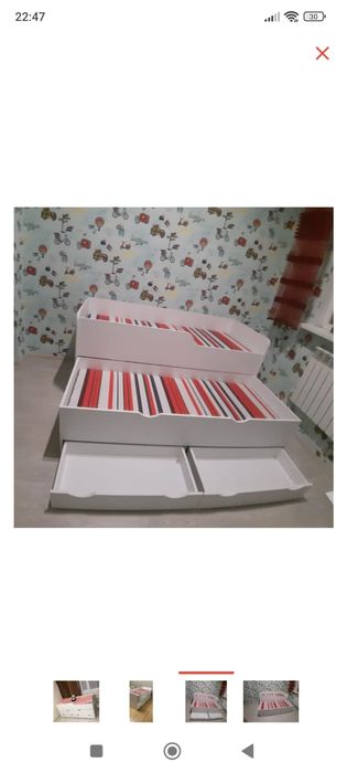 Диван почти новый