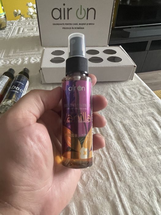 Odorizant concentrat cu diverse arome.Ideal pt casa,masina si birou.