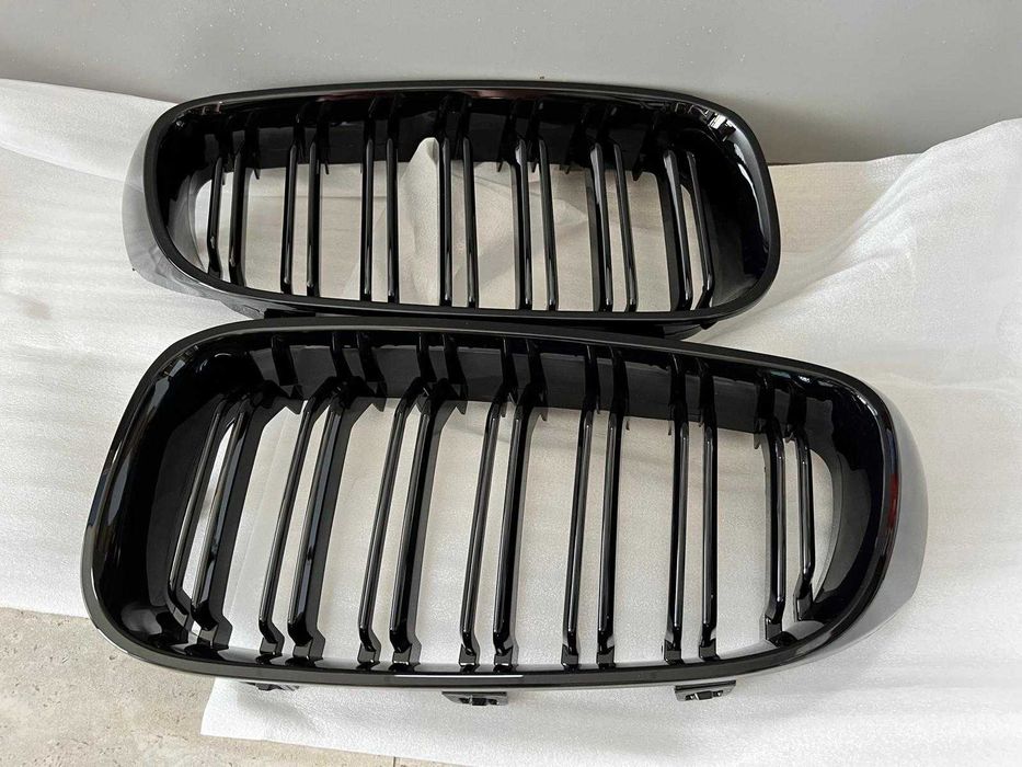 Grile duble BMW Seria 3 F34 GT 2012-2018 - Negru Lucios Radus
