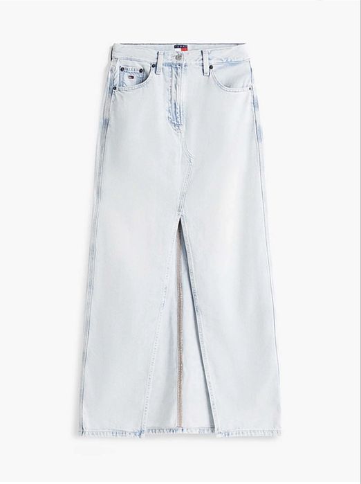 Tommy jeans long jeans skirt XS S