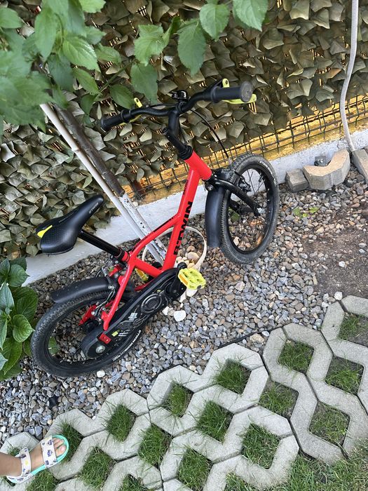 bicicleta copii Btwin marime 16 pt varste 2-6 ani