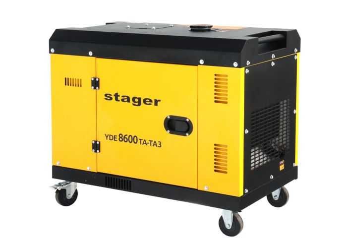 Generator Curent Stager YDE8600TA-TA3 V2 Trifazat Dual 7.5kVA Diesel