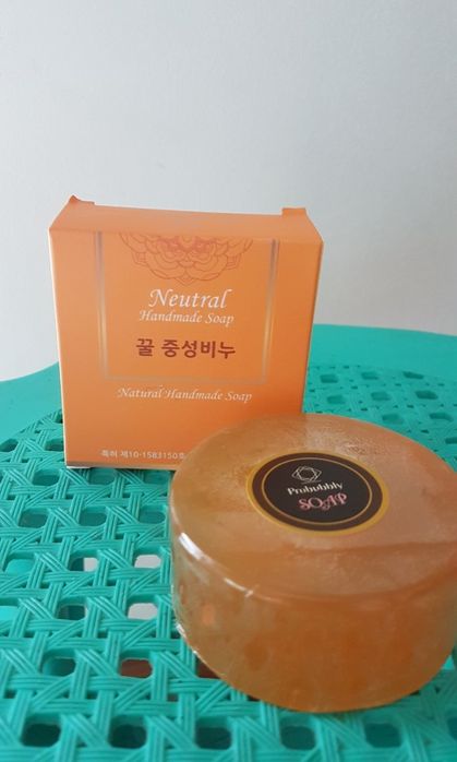 Oригинальное корейское косметическое мыло.  Для всех типов кожи.