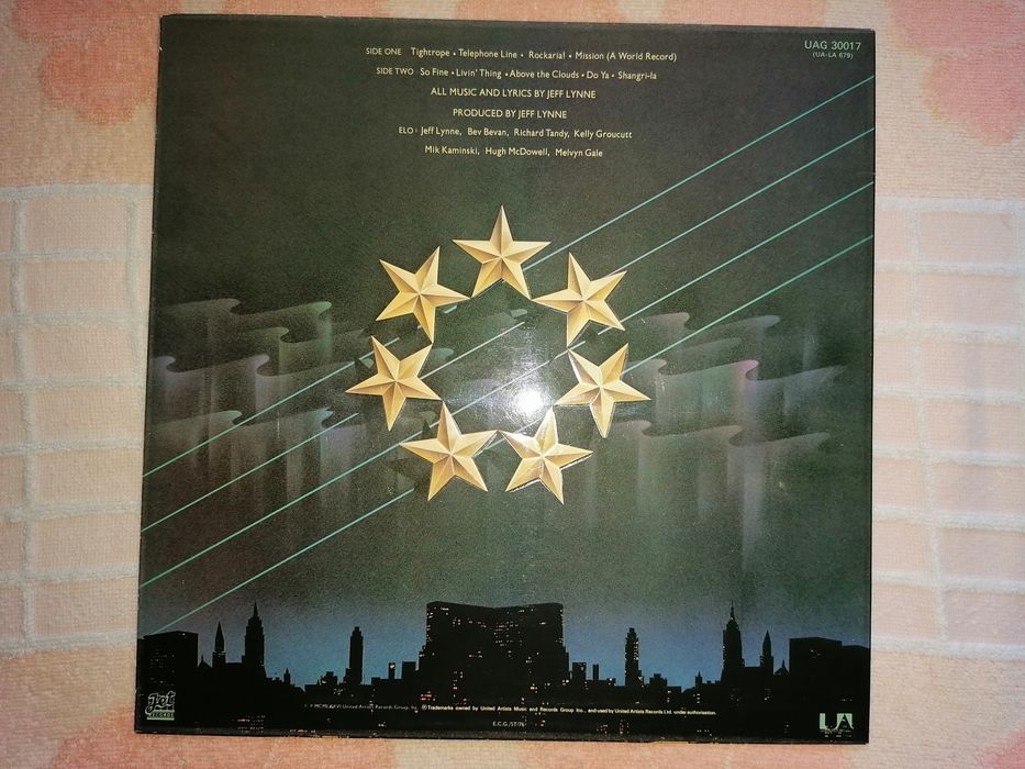 Оригинальная пластинка ELO