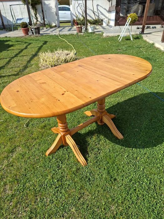 Дървена маса(чамова)