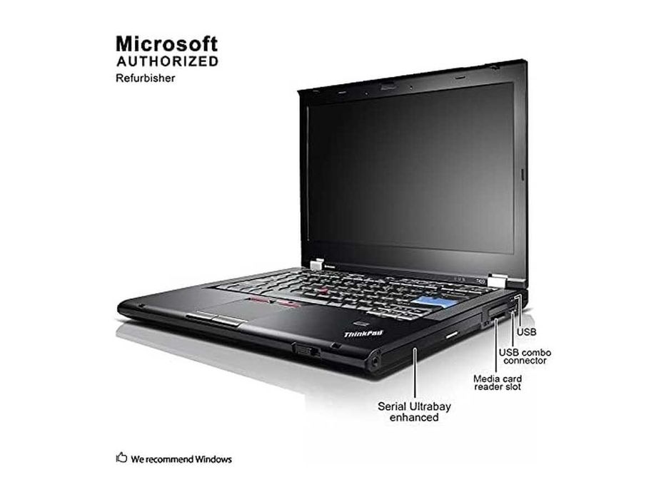 Лаптоп Lenovo T420 I7-2640M 8GB 128GB SSD с до 24 МЕСЕЦА ГАРАНЦИЯ и Windows 11 PRO