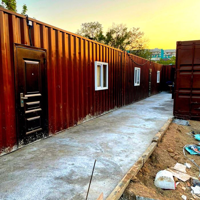 Утепленные жилые контейнеры 20ф и 40ф