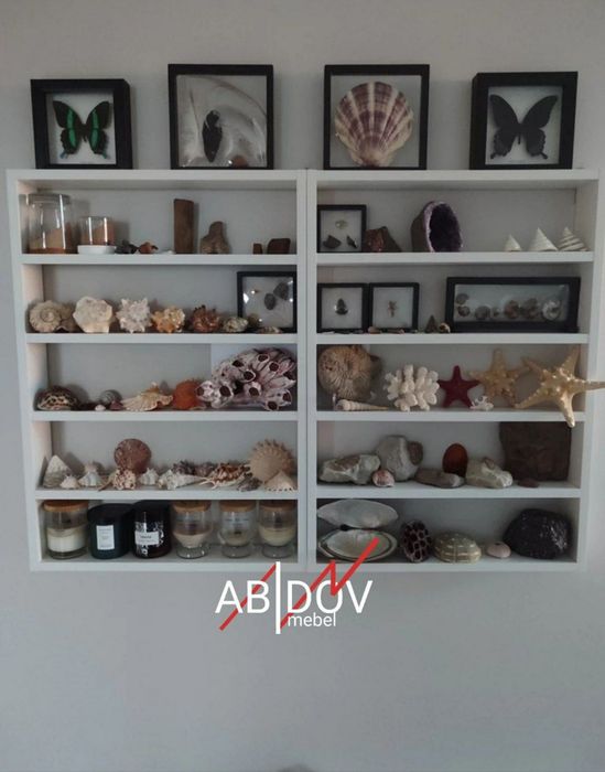 Навесные полки для лаков и для других предметов интерьера